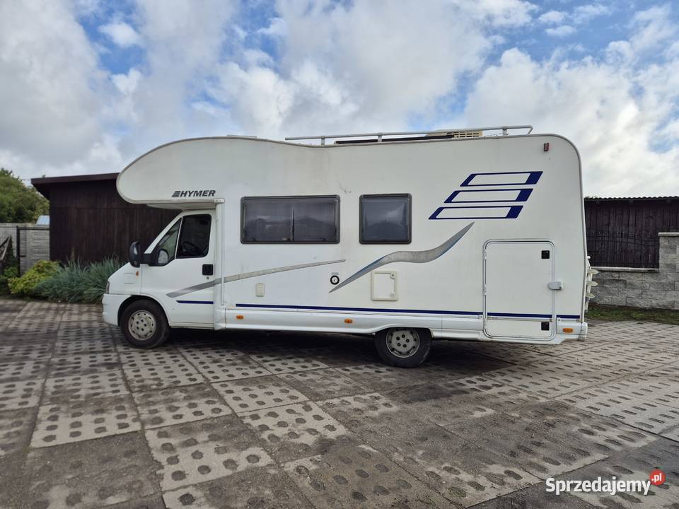 Kamper HYMER Fiat Ducato 6 osobowy Rok produkcji 2005 Kampery sprzedam