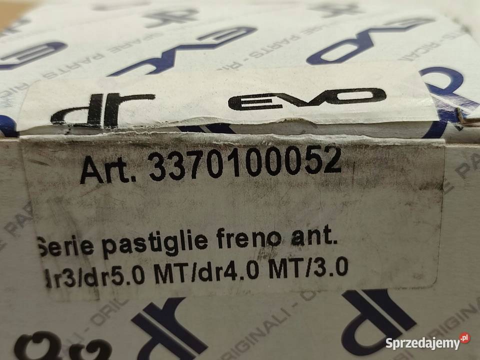 KLOCKI HAMULCOWE PRZÓD DR DR 5 SUV DR3 SUV 2011