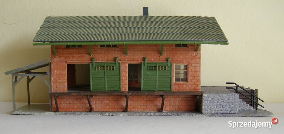Domek na makietę 19 kolejka skala H0 Modelarstwo Łódź
