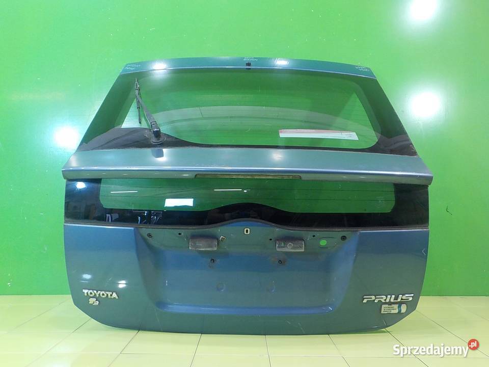 TOYOTA PRIUS II 15 VVVTI AUT 05r 5D klapa tyl Klapy bagażnika