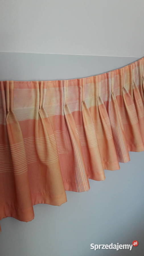Lambrekin żółto pomarańczowy 200 x 40 zazdrostka Radom