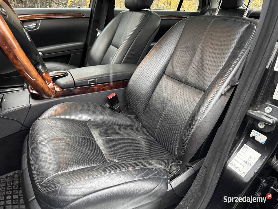 Mercedes S kalsa 55 V8 388 Long LPG Zarejestrowany w Polsce Warszawa