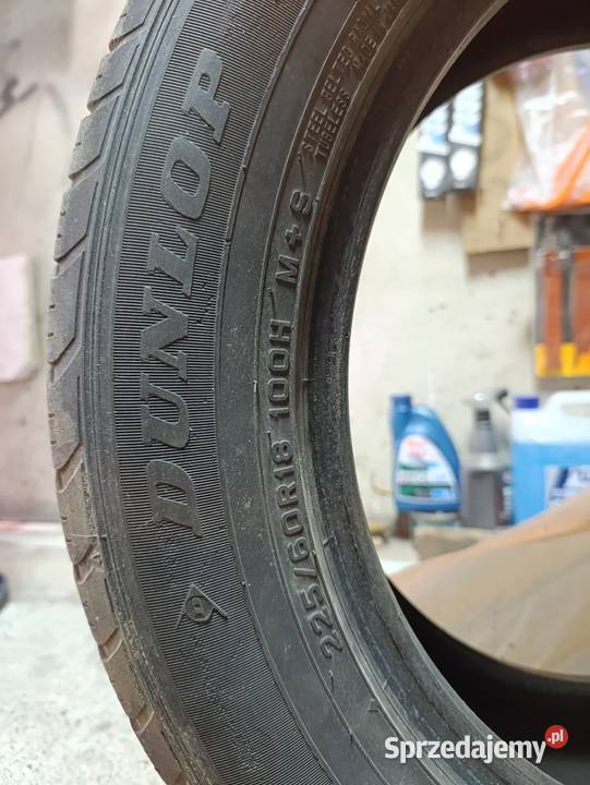 Opony 225 60 18 dunlop letnie lubelskie Zamość