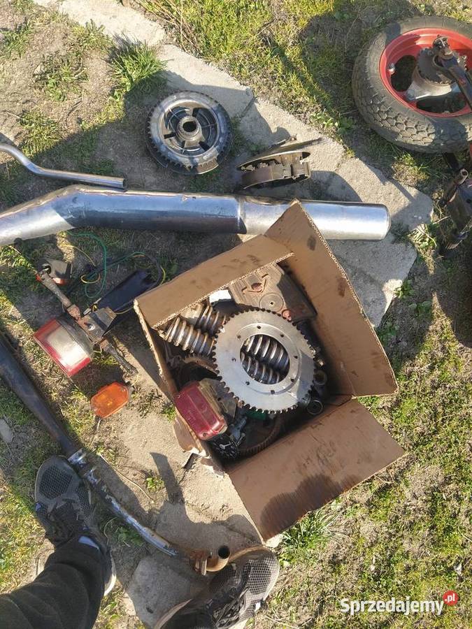 Rama motorynka Stella części MZ 250 WSK Medynia Głogowska