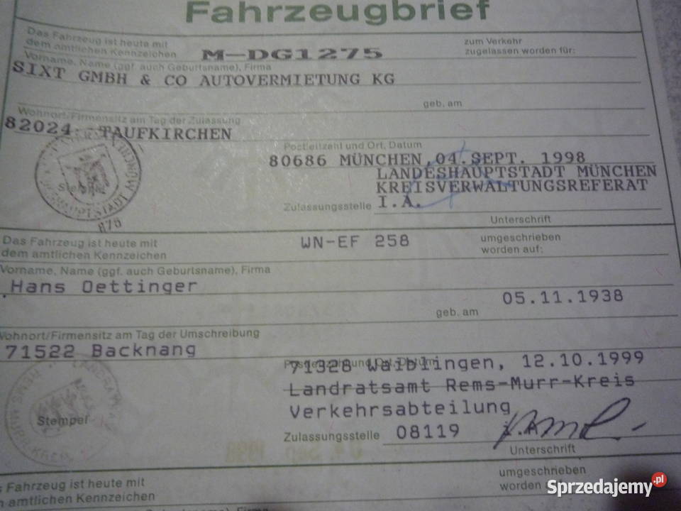 bmw 520 e39 seria 5 zamiana Chmiel