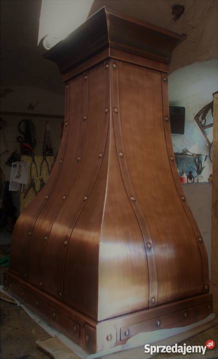 Okap kuchenny miedziany okap miedziany copper