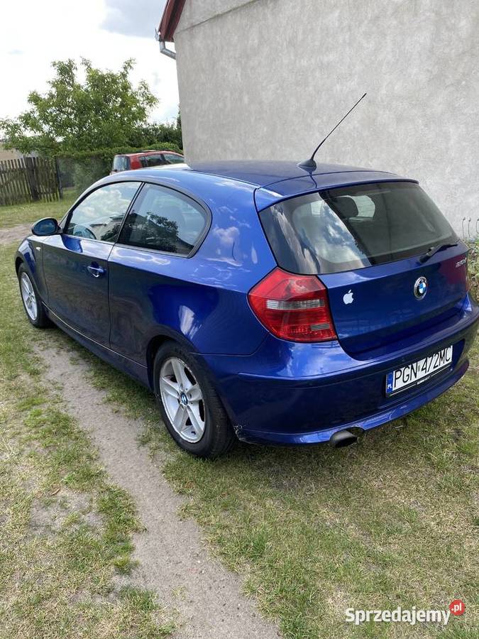BMW E81 177 koni120d 2008 253 Do napraw Łęgowo sprzedam