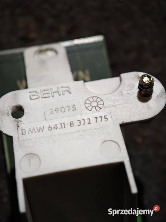 Opornik dmuchawy BMW e46 Żory