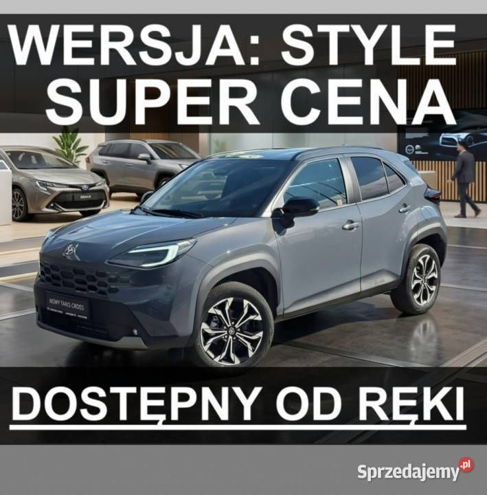 Toyota Yaris Cross Style 130 Super Niska ręki Szczecinek