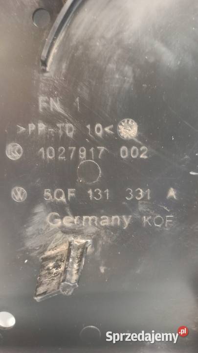 OSŁONA PODWOZIA VW TIGUAN II 5QF131331A osobowe