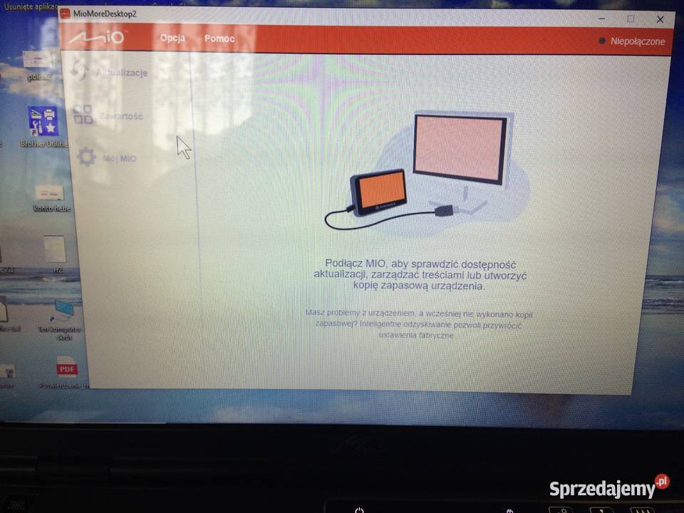 Nawigacja MIO SPRIT 7100LM Dożywotnia Oleśnica