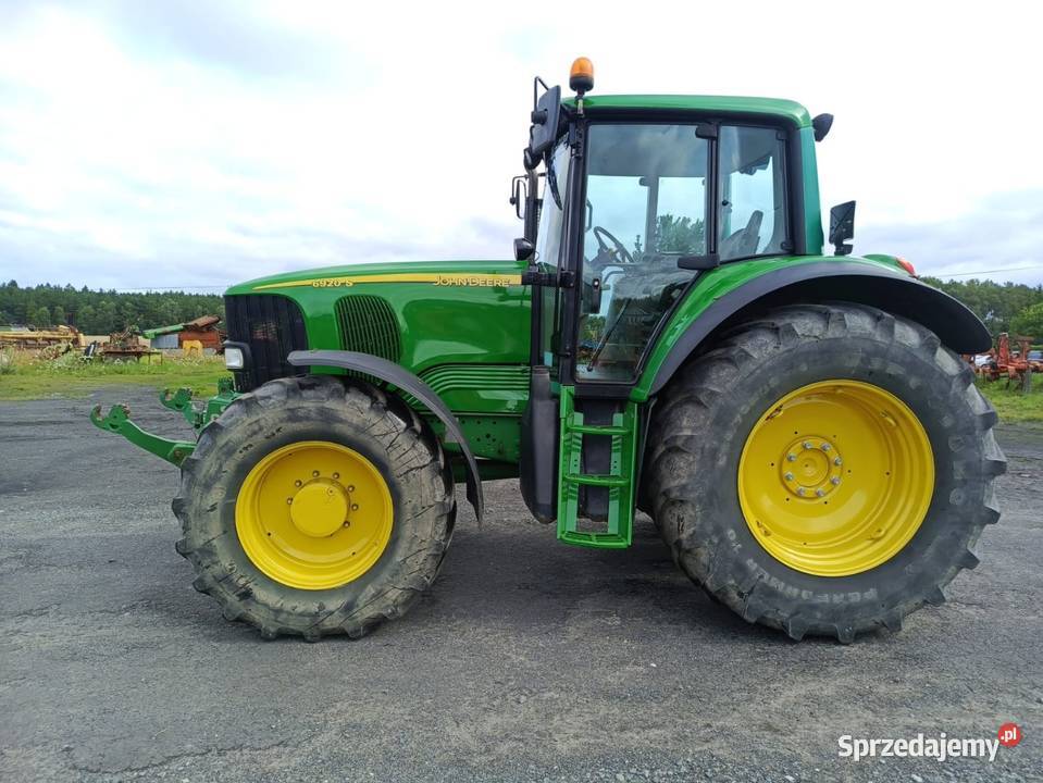 John Deere 6920 s z Tuzem SauterTLS Sprowadzony Ukł. ham. do przyczep hydraul.
 sprzedam