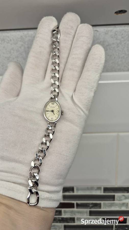 Damski mechaniczny zegarek Glashutte śląskie Chorzów