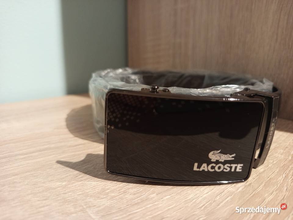 Pasek męski Lacoste