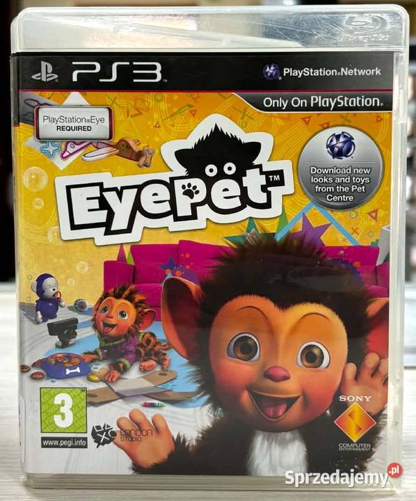 Gra 3 Eyepet Sony Playstation 3 Elbląg