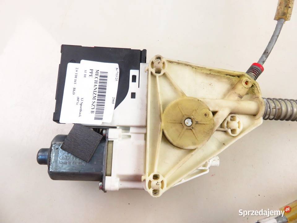 PODNOŚNIK SZYBY PRAWY PRZEDNI AUDI A3 Sportback sprzedam