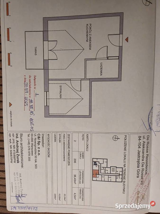 Apartament w Jastrzębiej Górze wysoki standard winda Jastrzębia Góra