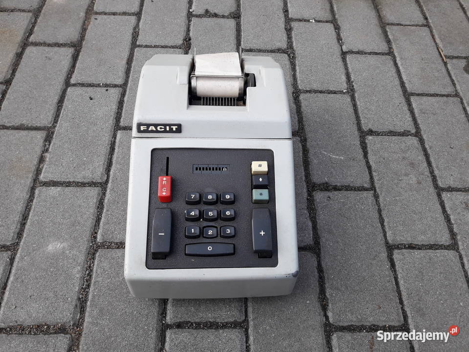 Stara maszynka maszyna do liczenia FACIT Mesko Gdynia