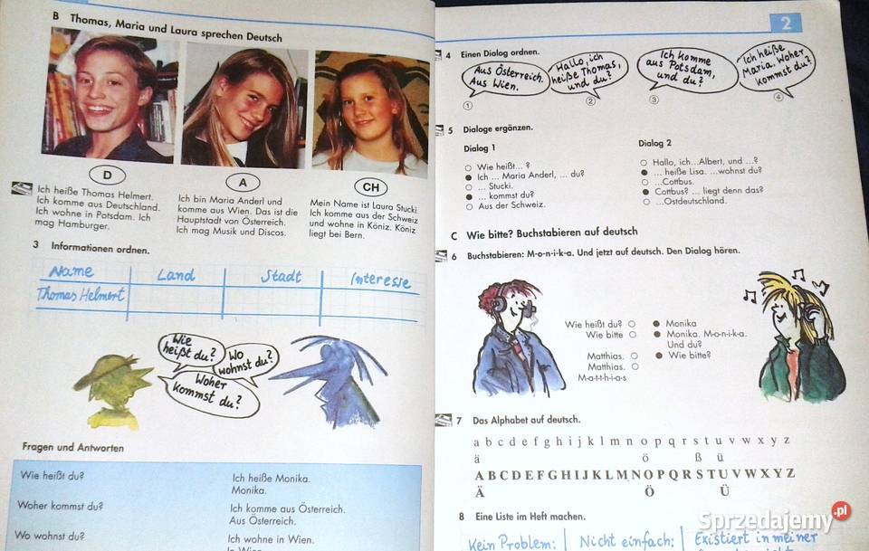 Deutsch als Fremdsprache fr Jugendliche Cz 1 Chełm sprzedam