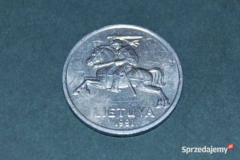 1 Centai 1991r Moneta Starocia Warszawa