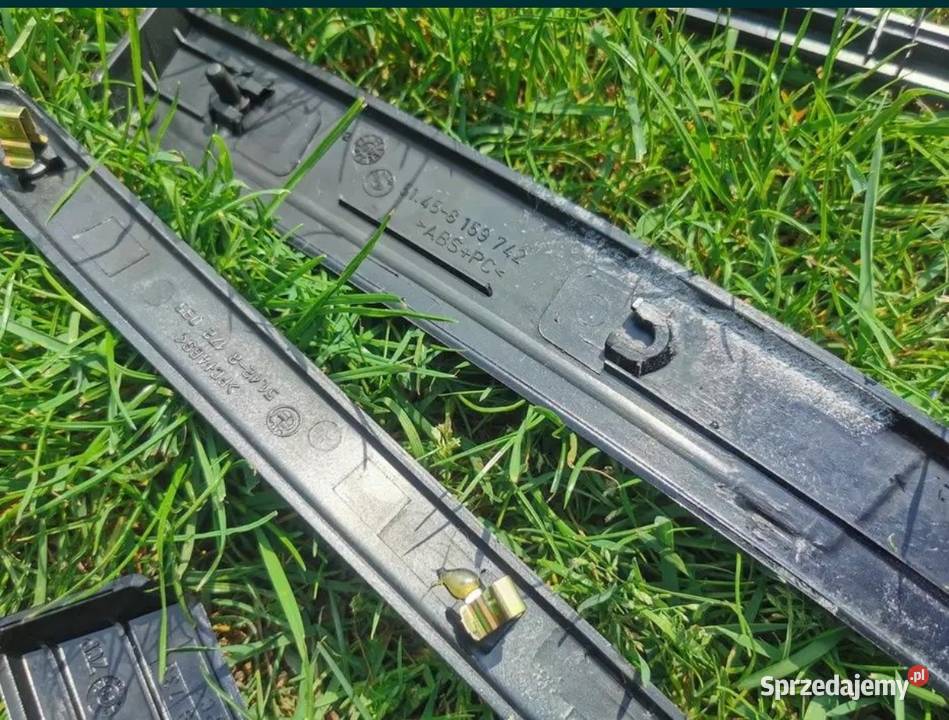 Dekory listwy ozdobne BMW E39 komplet osobowe Pozostałe Żory