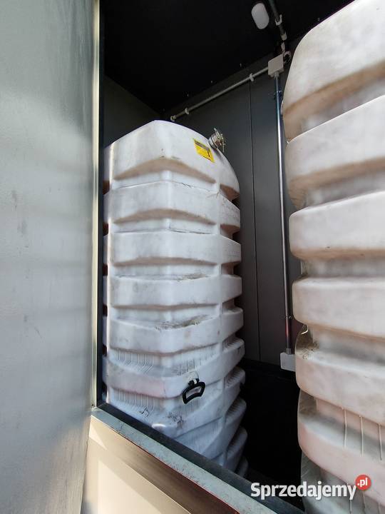 Mobilna kotłownia kontenerowa 600KW CO CWU olej Radomsko