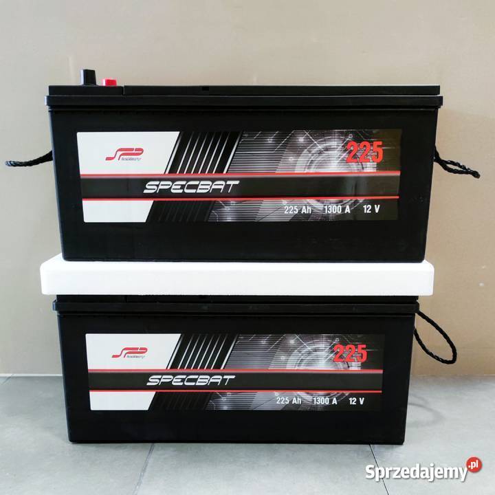 Akumulator SPECBAT 12V 220 225 230 Ah 1300A Lublin