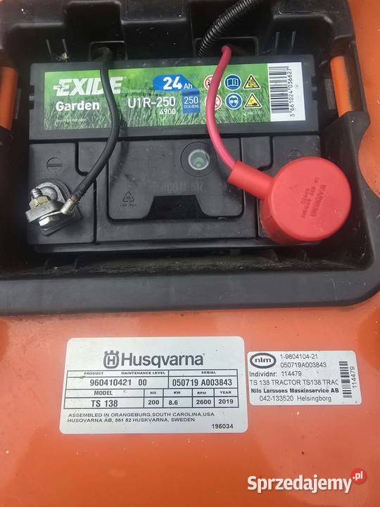 Kosiarka traktorek husqvarna Niechorze