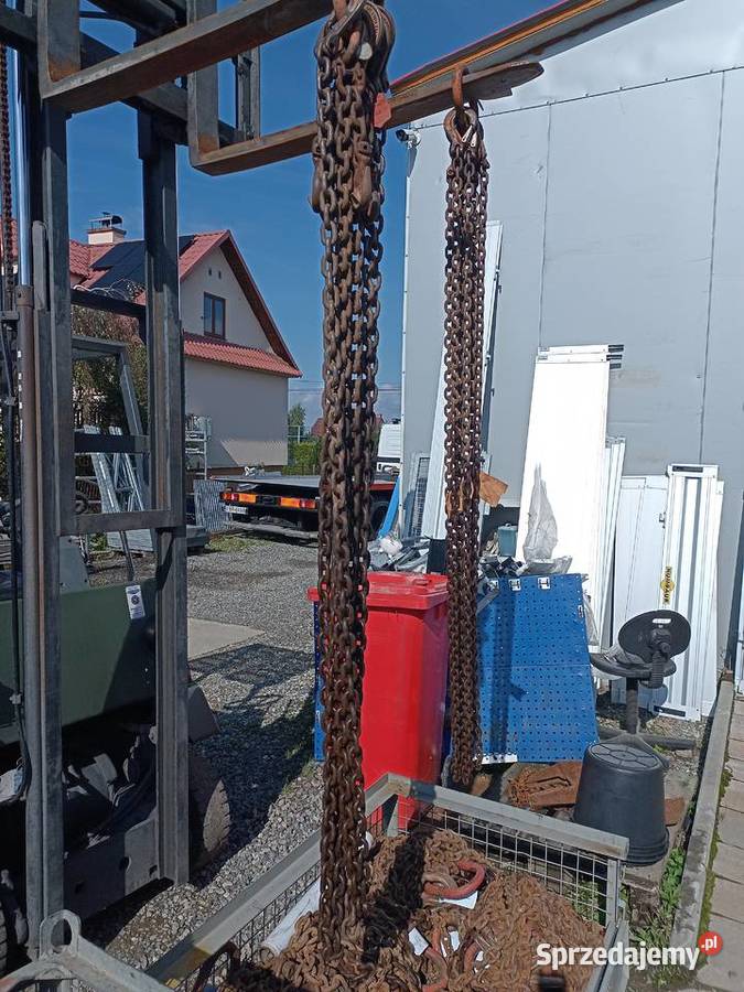 zawiesia łańcuchowe dźwigowe 220 ton Brzesko