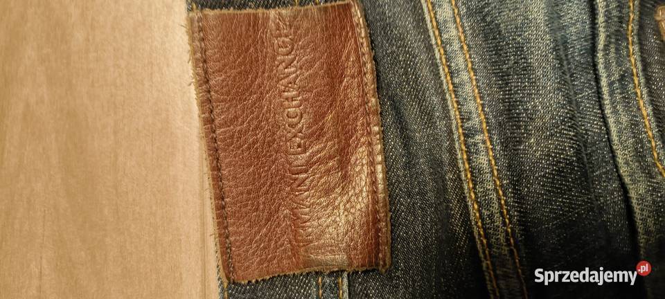 Armani exchange jeansy dżinsy