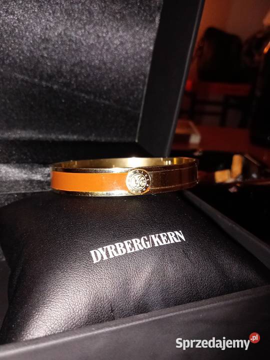 Bransoleta pozłacana DybergKern vintage Bransoletki wielkopolskie Poznań