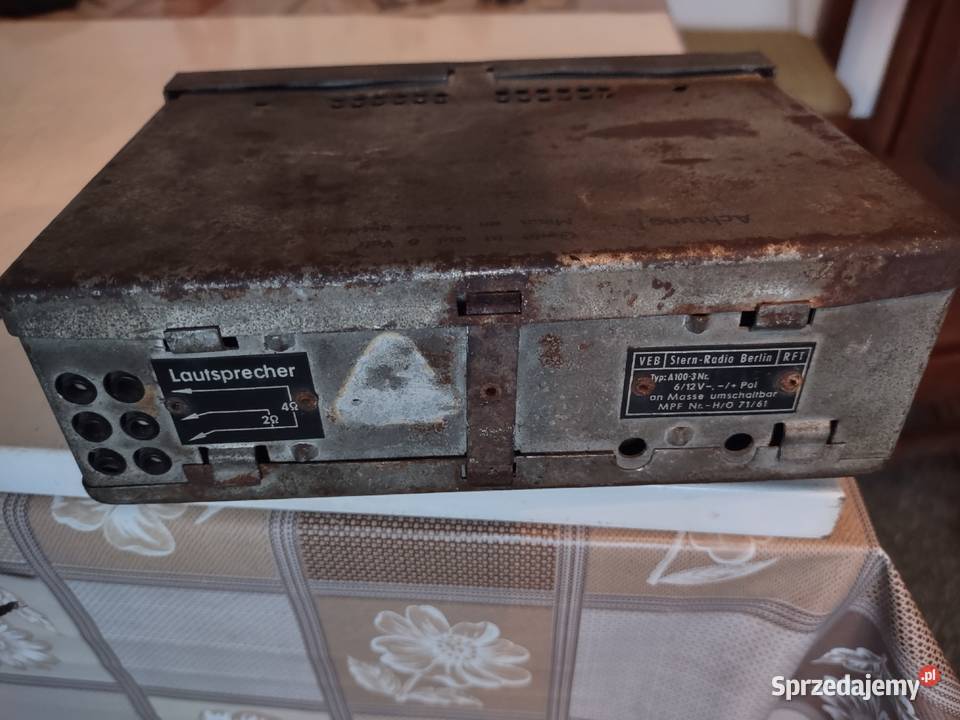 WARTBURG ITP RADIO SAMOCHOD BERLIN UNIKAT