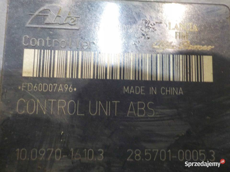 FIAT DOBLO II 13 MJET 10r pompa ABS 51885803 osobowe mazowieckie Suków