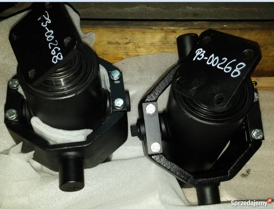 Siłownik wywrotu 354mm skok 1250mm10 tonnowy Brzozówka