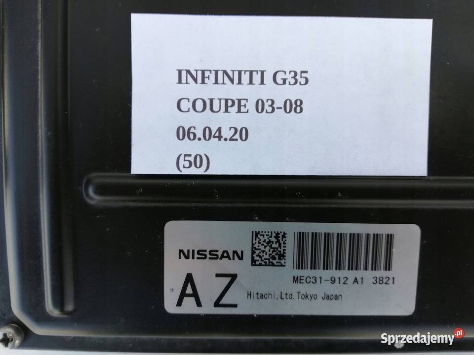 ZESTAW DO ODPALENIA STARTOWY INFINITI G35 COUPE wielkopolskie Nowy Tomyśl