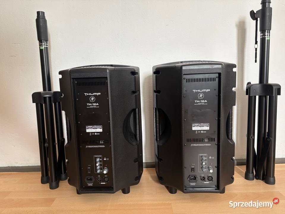 Kolumny aktywne Mackie Thump TH12a 2 pokrowce i Lublin