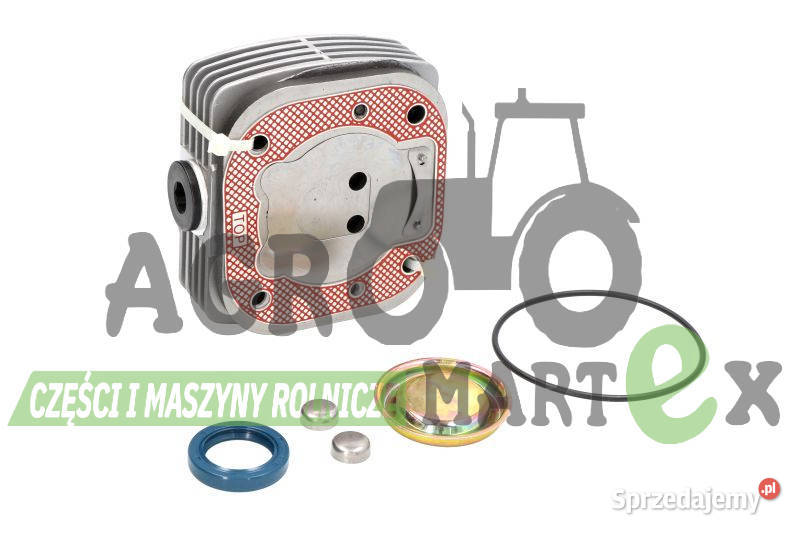 84164374 GŁOWICA CYLINDRA SPRĘŻARKI CNH Części i osprzęt rolniczy Wichrów