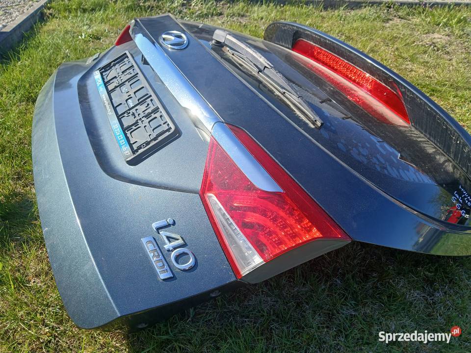 Klapa tył tylna kompletna Hyundai i40 kombi lak Radłów