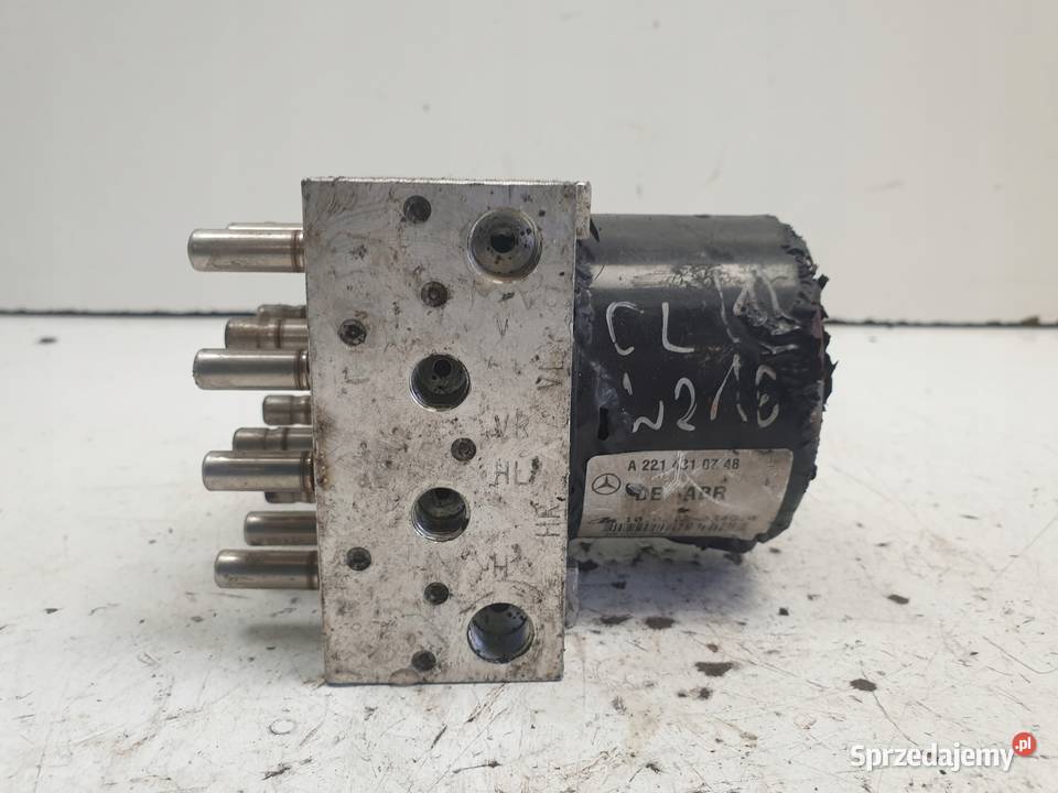Mercedes CL W216 POMPA ABS hamulcowa A2214310748 Rudka