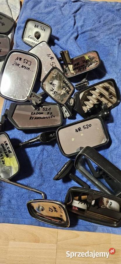 Lusterko WarszawaSyrena FiatTrabant i inne stare osobowe Barlinek