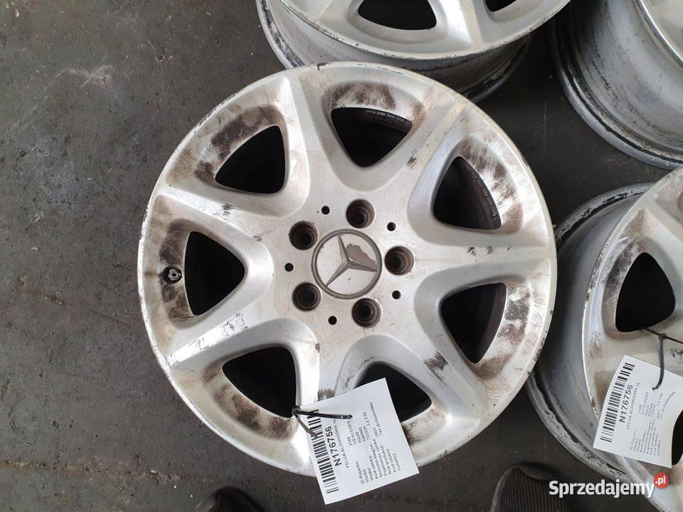 ALUFELGI KOMPLET MERCEDES W220 A2204012302 Pozostałe Lipno