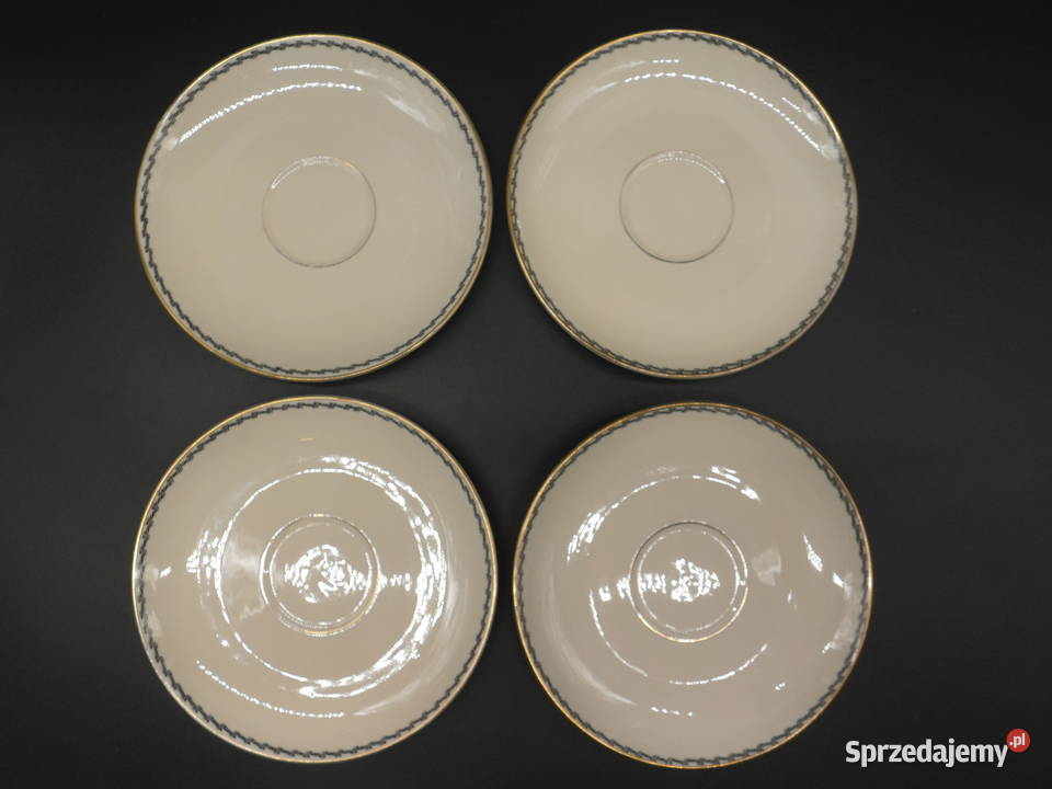 Talerzyki podstawki 4 TETTAU Porcelana i szkło Raszków