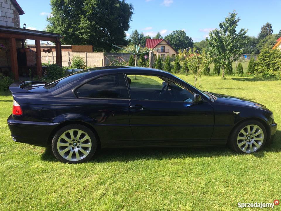 BMW E46 Coupe Lift MPakiet Skóra DVD Navi Kamera nawigacja