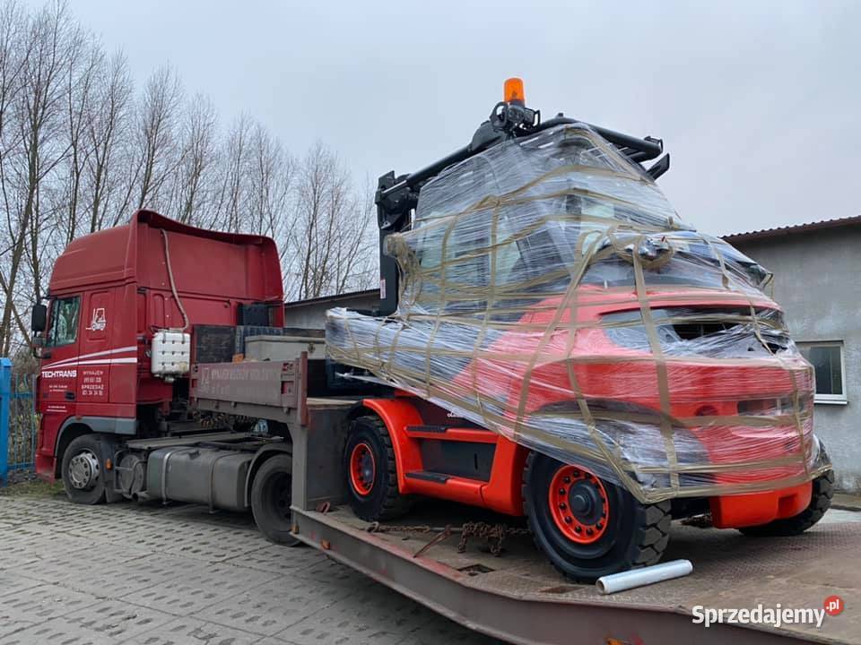 Wózek widłowy 8 ton Linde Diesel osprzęt Elbląg