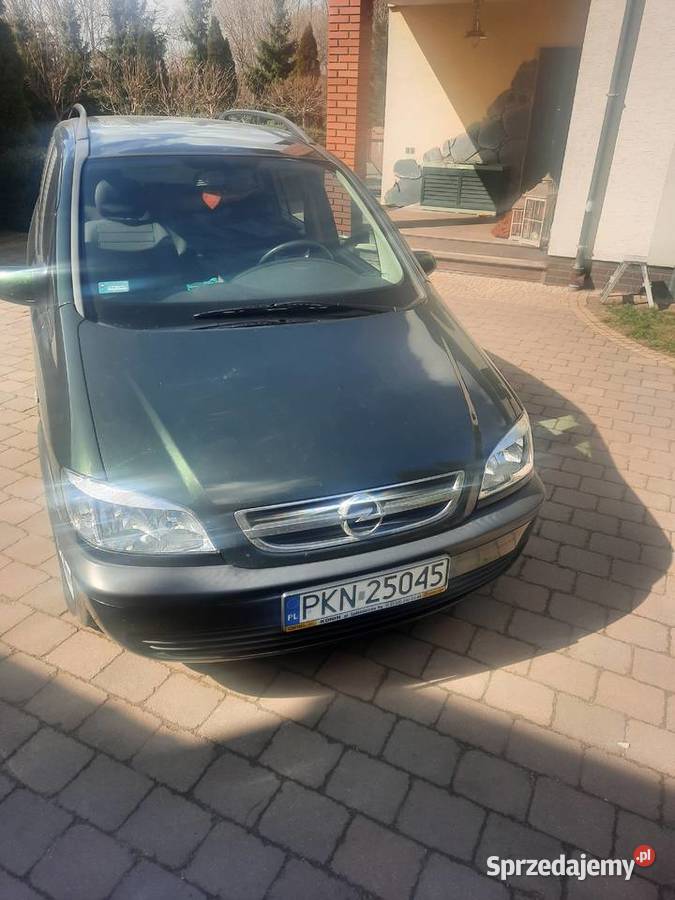 OPEL ZAFIRA 16 manualna wielkopolskie sprzedam