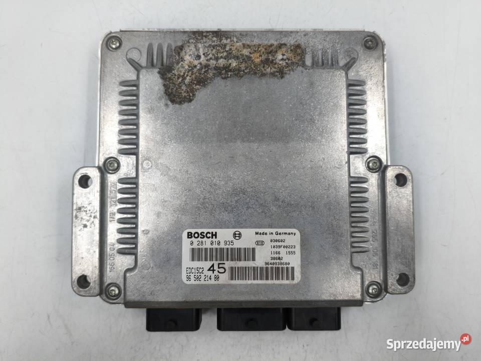 Sterownik Silnika Peugeot 307 20 HDI RHY Układ elektryczny, zapłon