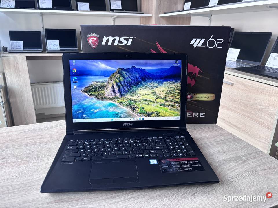 Laptop MSI GL62 6QC i76700HQ 16GB ram Nvidia Rzeszów