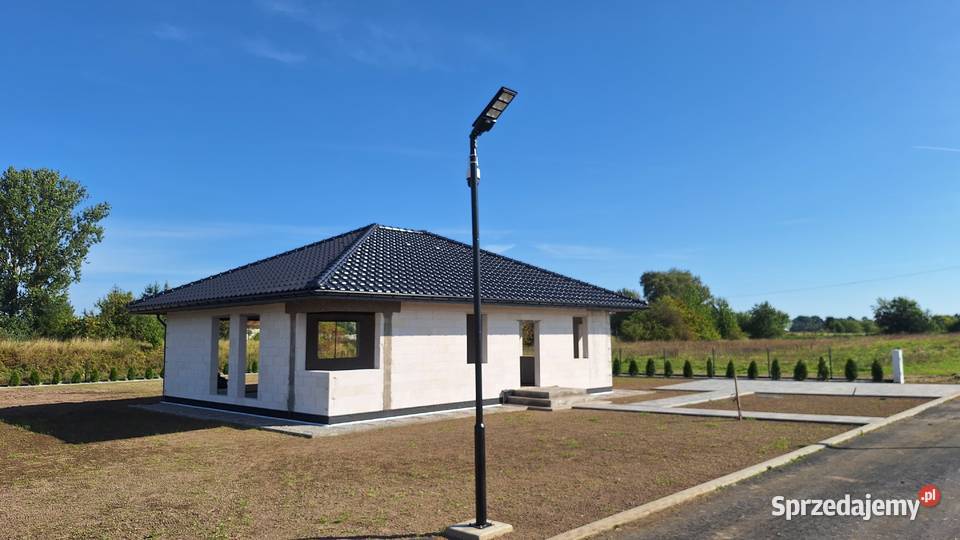 Nowy dom parterowy 105m2 na zamkniętym osiedlu Myślibórz