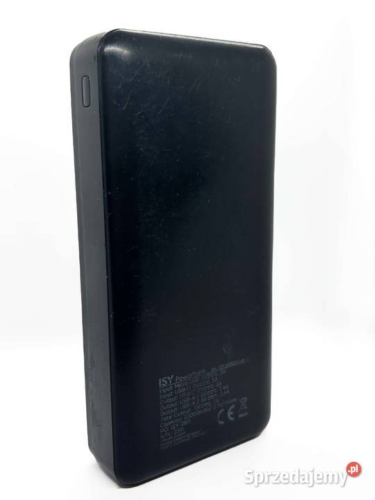 Powerbank ISY 20000 mAh czarny Elbląg