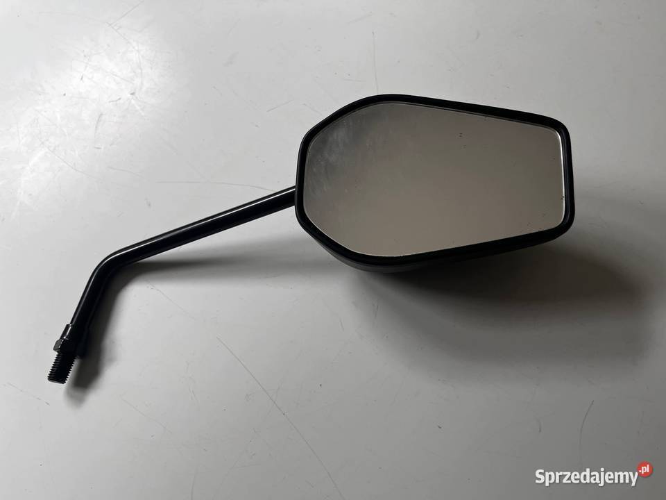 Motocyklowe lusterko 4357 uniwersalne czarne Łobżenica